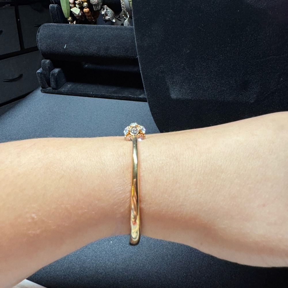 Kate Spade Open Rhinestone Bangle - Picture 5 of 9